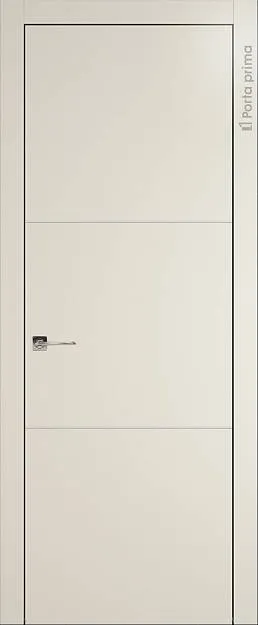 Межкомнатная дверь Tivoli В-3, цвет - Жемчужная эмаль (RAL 1013), Без стекла (ДГ)