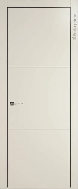 Межкомнатная дверь Tivoli В-2, цвет - Магнолия ST, Без стекла (ДГ)