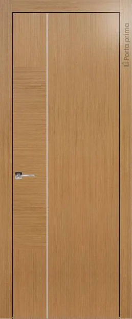 Межкомнатная дверь Tivoli В-1, цвет - Миланский орех, Без стекла (ДГ)
