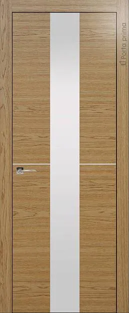 Межкомнатная дверь Tivoli Ж-3, цвет - Дуб карамель, Со стеклом (ДО)