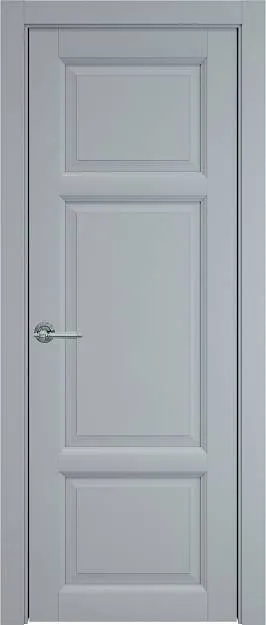 Межкомнатная дверь Siena, цвет - Серебристо-серая эмаль (RAL 7045), Без стекла (ДГ)