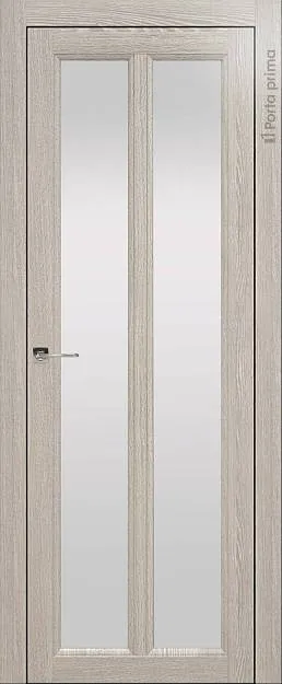 Межкомнатная дверь Sorrento-R Д4, цвет - Серый дуб, Со стеклом (ДО)
