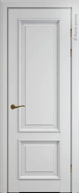 Межкомнатная дверь Dinastia LUX, цвет - Серая эмаль (RAL 7047), Без стекла (ДГ)