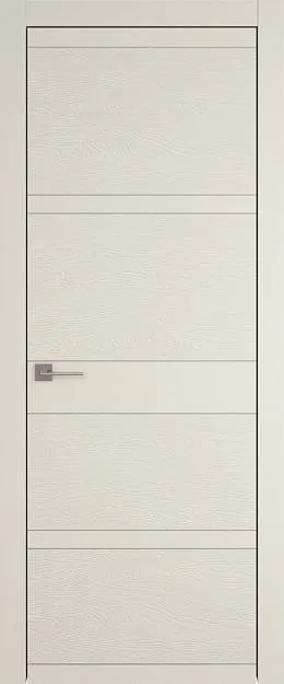 Межкомнатная дверь Tivoli Е-2, цвет - Жемчужная эмаль-эмаль по шпону (RAL 1013), Без стекла (ДГ)