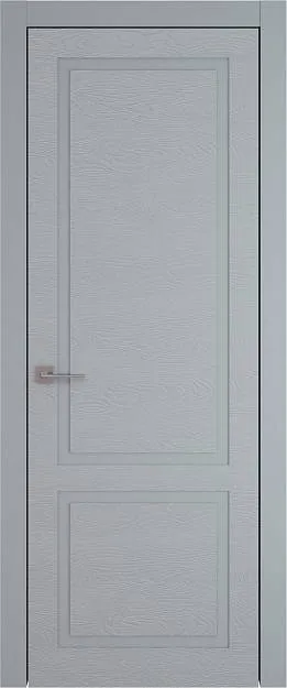 Межкомнатная дверь Tivoli И-5, цвет - Серебристо-серая эмаль по шпону (RAL 7045), Без стекла (ДГ)