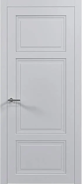 Межкомнатная дверь Siena Neo Classic, цвет - Серая эмаль (RAL 7047), Без стекла (ДГ)