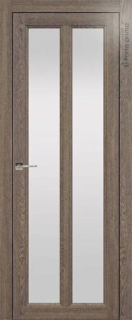 Межкомнатная дверь Sorrento-R Д4, цвет - Дуб антик, Со стеклом (ДО)