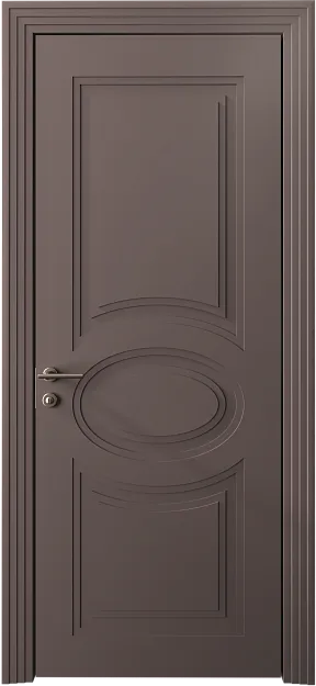 Межкомнатная дверь Florencia Neo Classic Scalino, цвет - Серо-Розовый мордовник эмаль (RAL 020-60-05), Без стекла (ДГ)