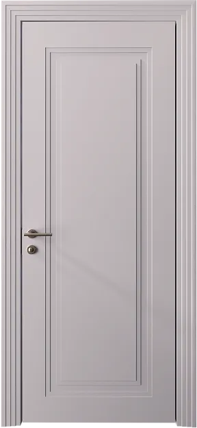 Межкомнатная дверь Domenica Neo Classic Scalino, цвет - Серый Флокс эмаль (RAL без номера), Без стекла (ДГ)