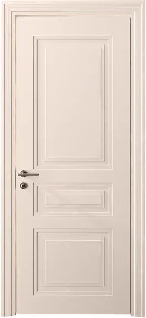 Межкомнатная дверь Imperia-R Neo Classic Scalino, цвет - Бежевый Мел эмаль (RAL 075-80-10), Без стекла (ДГ)