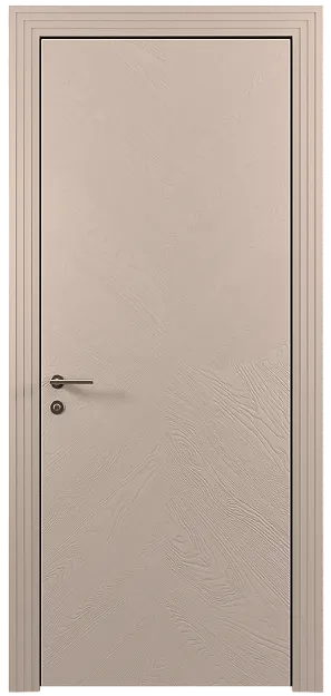 Межкомнатная дверь Tivoli И-1, цвет - Грязный Белый эмаль (RAL 070-90-05), Без стекла (ДГ)