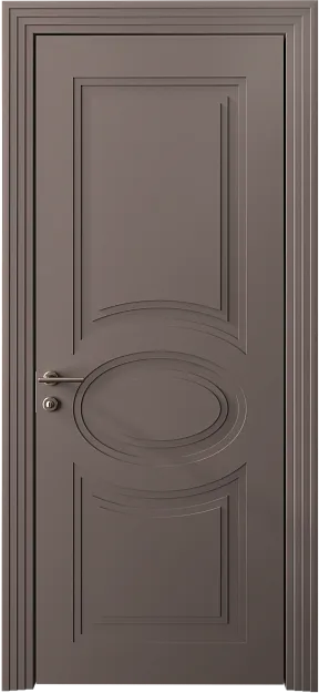 Межкомнатная дверь Florencia Neo Classic Scalino, цвет - Теплый Серый эмаль (RAL 040-60-05), Без стекла (ДГ)
