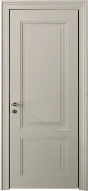 Межкомнатная дверь Dinastia Neo Classic Scalino, цвет - Жемчужная эмаль (RAL 1013), Без стекла (ДГ)