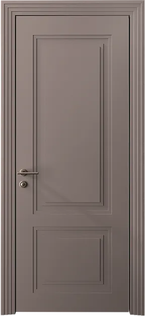 Межкомнатная дверь Dinastia Neo Classic Scalino, цвет - Серая стяжка эмаль (RAL 060-60-05), Без стекла (ДГ)