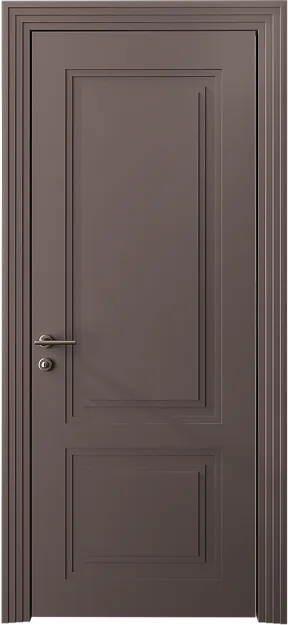 Межкомнатная дверь Dinastia Neo Classic Scalino, цвет - Серо-Розовый мордовник эмаль (RAL 020-60-05), Без стекла (ДГ)