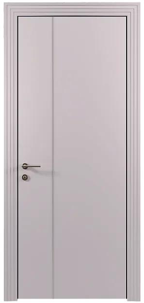 Межкомнатная дверь Tivoli В-1, цвет - Серый Флокс эмаль (RAL без номера), Без стекла (ДГ)
